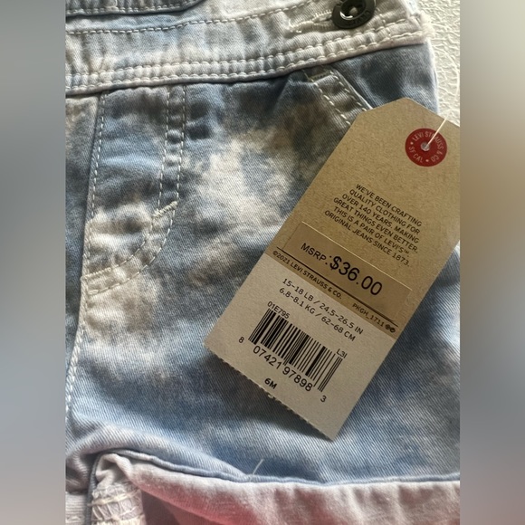 Levi’s Girls (6 months) Shortall - Picture 4 of 5